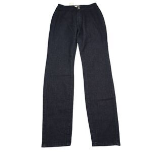 Mind Code Pants Womens 3 Black Flat Front High Rise Pockets Skinny Denim Jeans